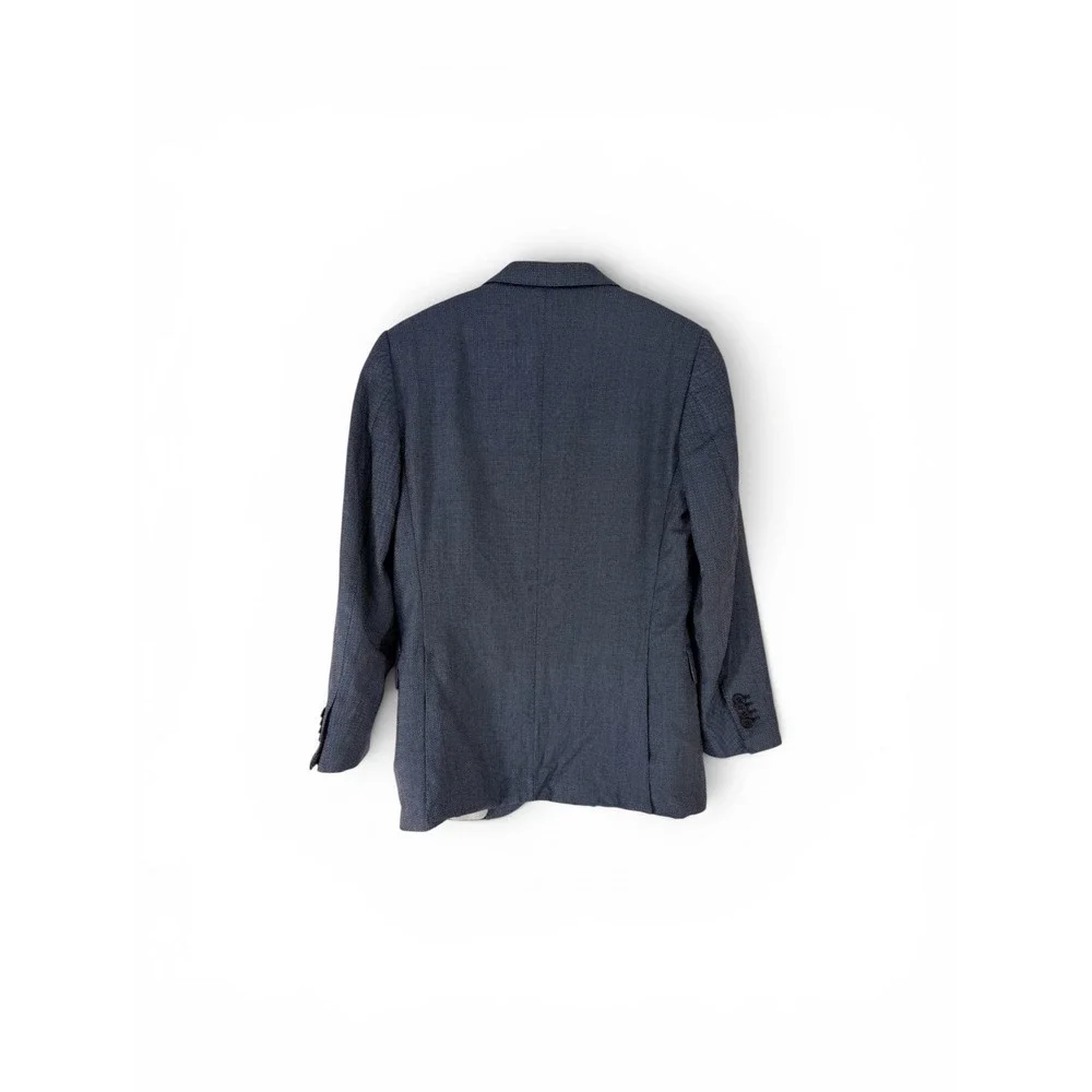 Suitsupply Lazio Blue Pure Wool Angelico Blazer Jacket Mens 38R P4704I